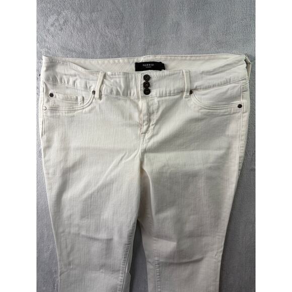 Torrid White Skinny Jeans – Size 22R - Picture 4 of 7